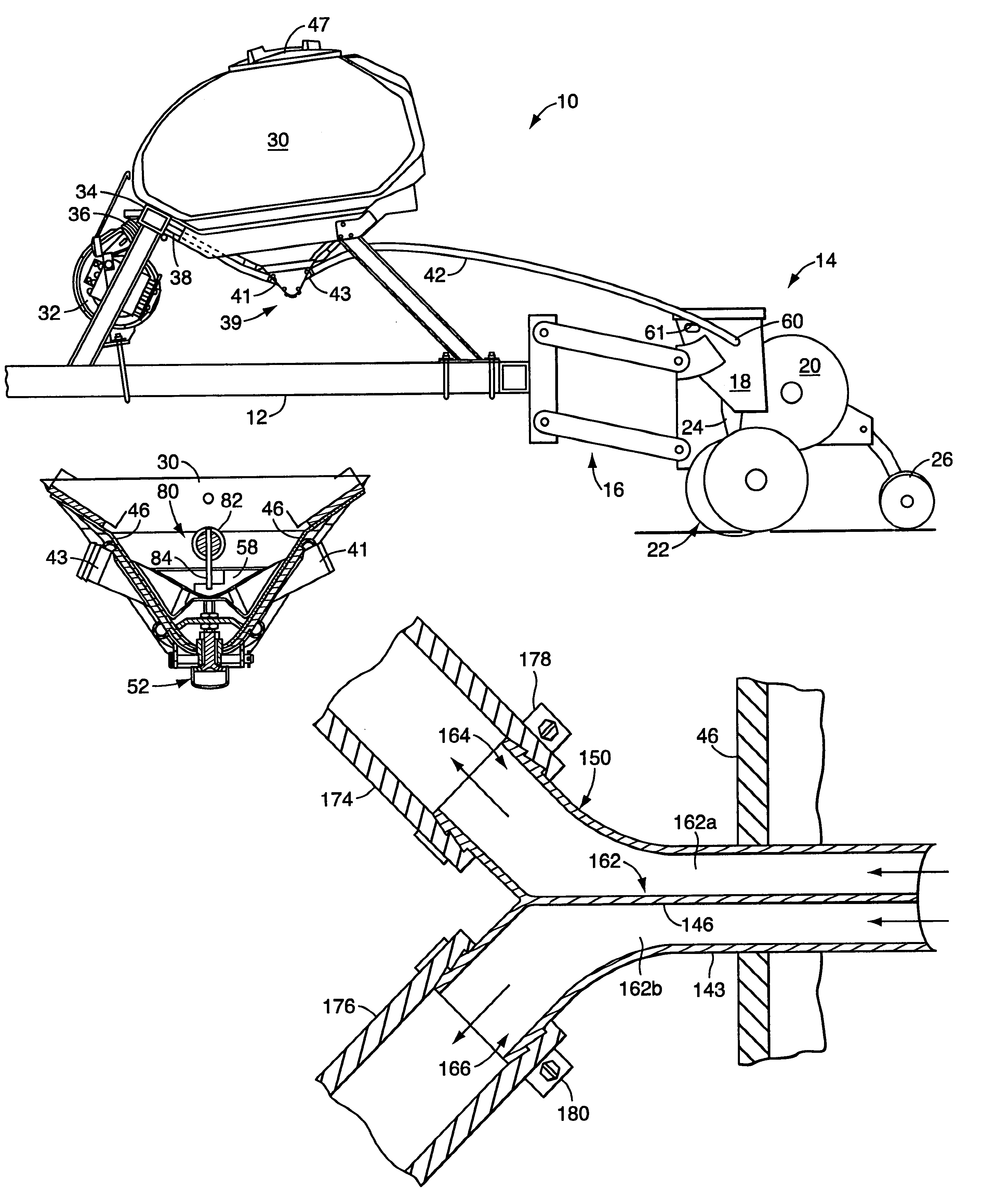 Nozzle assembly for product-on-demand delivery system