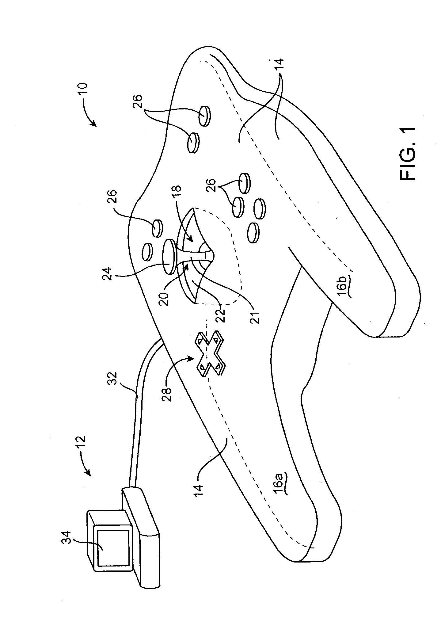 Flexure mechanism for interface device