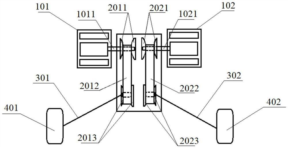 Electric automobile driving system