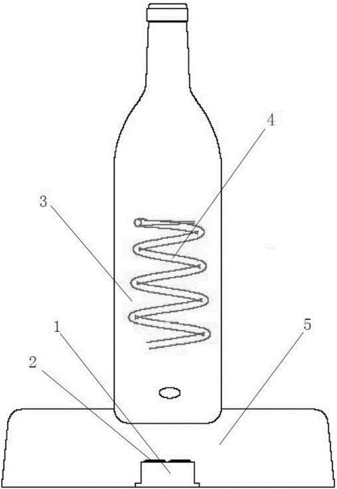 Novel automatic rotating type wine decanter