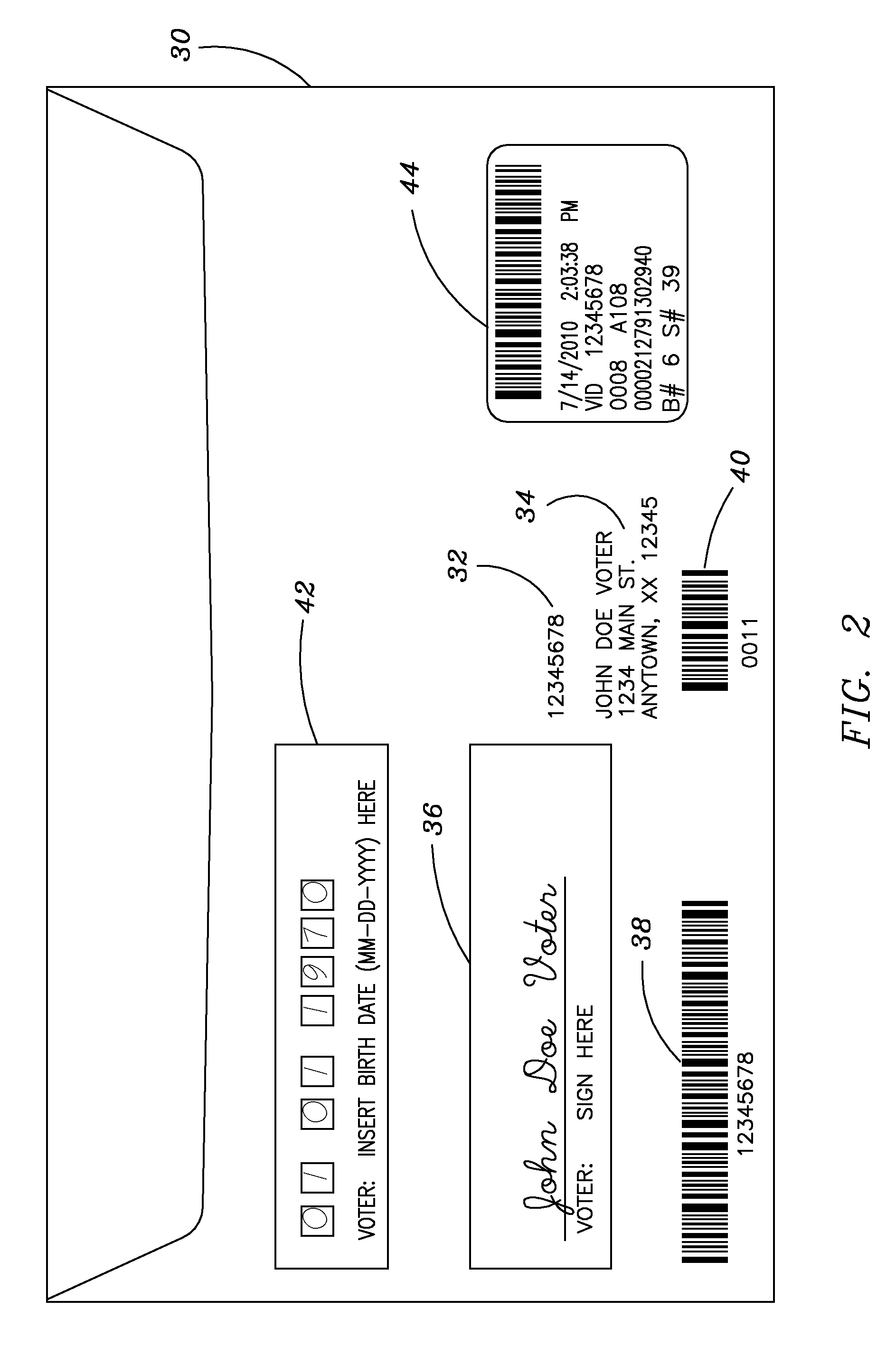 System and Method for Processing Vote-By-Mail Ballot Envelopes