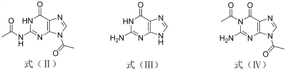 Raw material recovery device and method for preparing acyclovir intermediate diacetylguanine