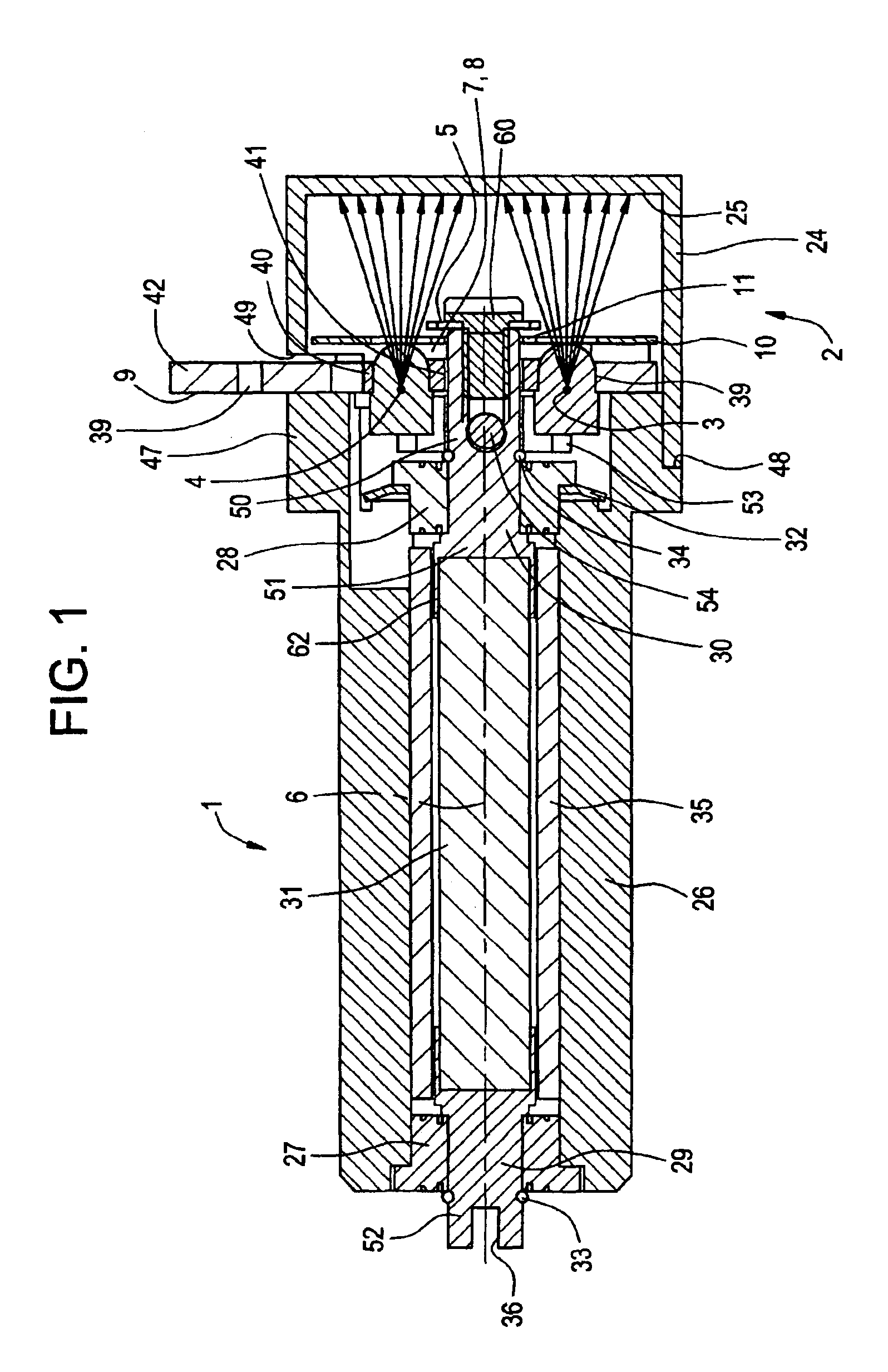 Position detector for a scanning device