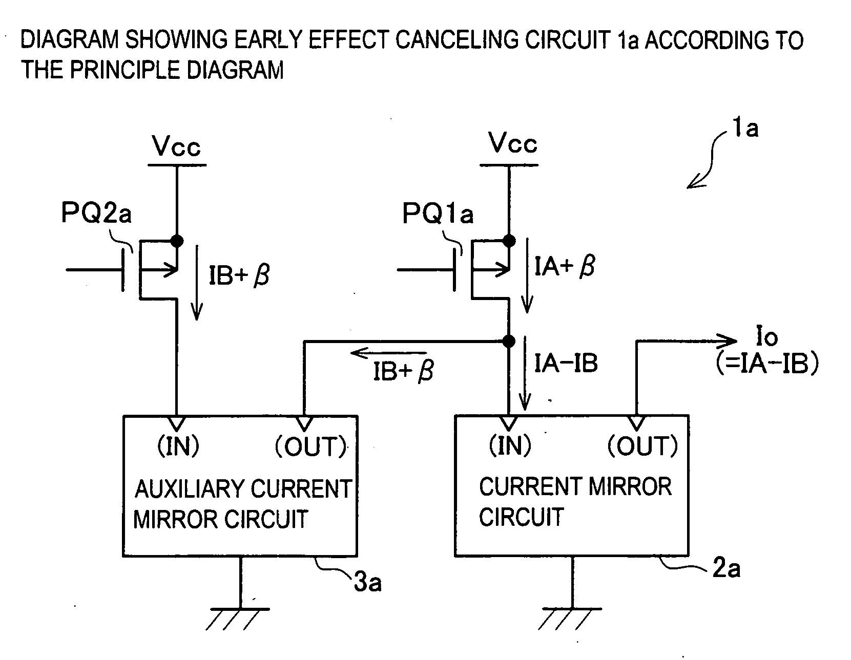 Early effect cancelling circuit, differential amplifier, linear regulator, and early effect canceling method
