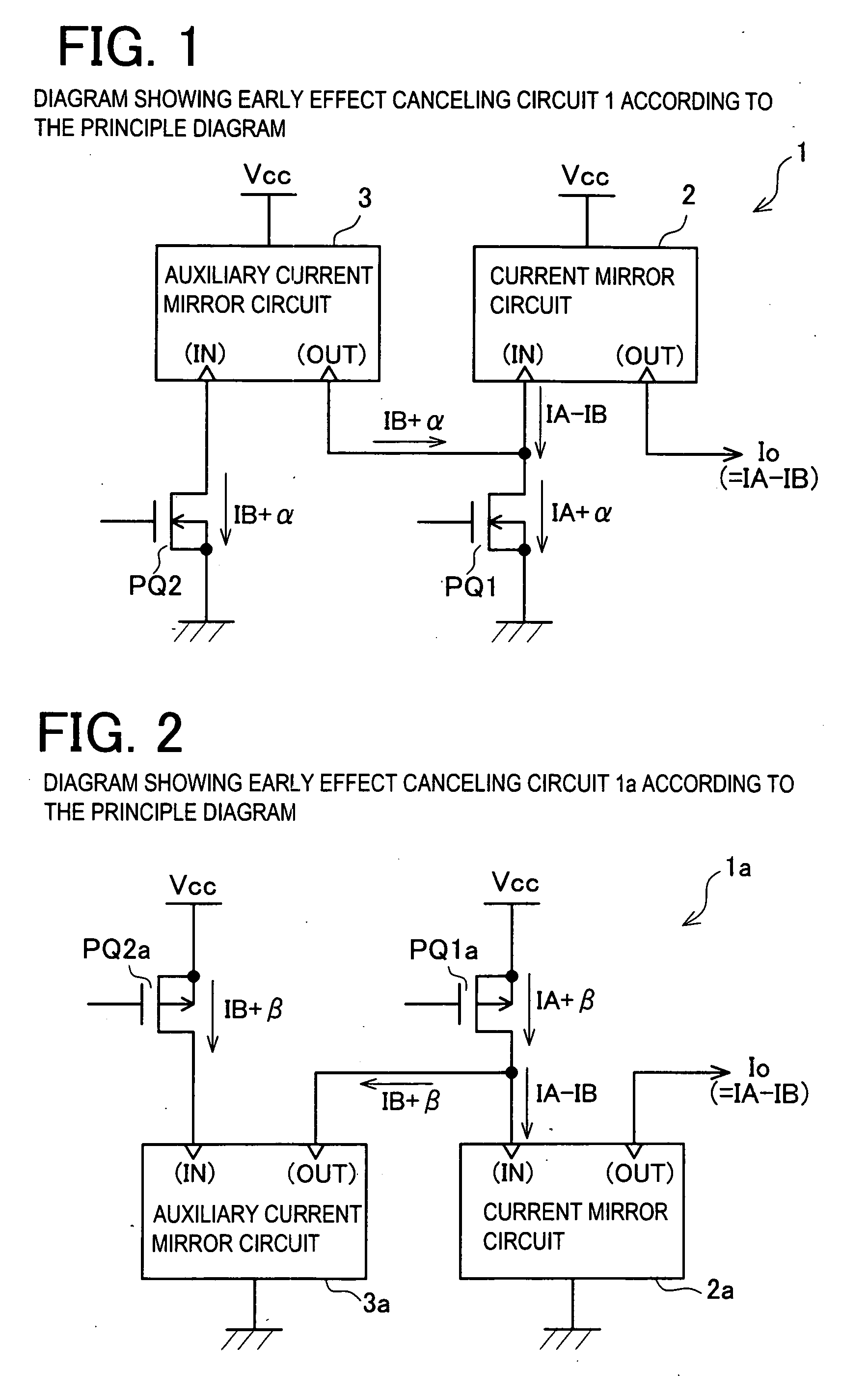 Early effect cancelling circuit, differential amplifier, linear regulator, and early effect canceling method