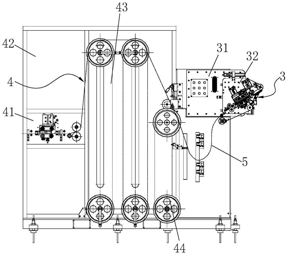 Rubber strip automatic bonding system and bonding method