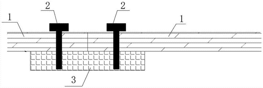 Steel plate pavement road and construction method thereof