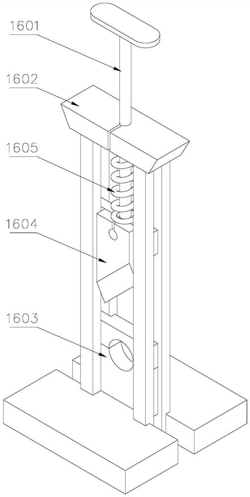 Cable tensioning device for high-altitude power construction