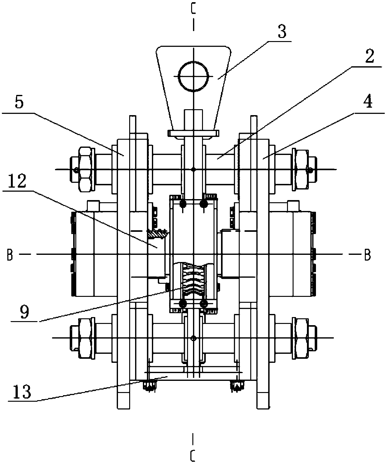 Self-locking type clamp capable of adjusting size of opening