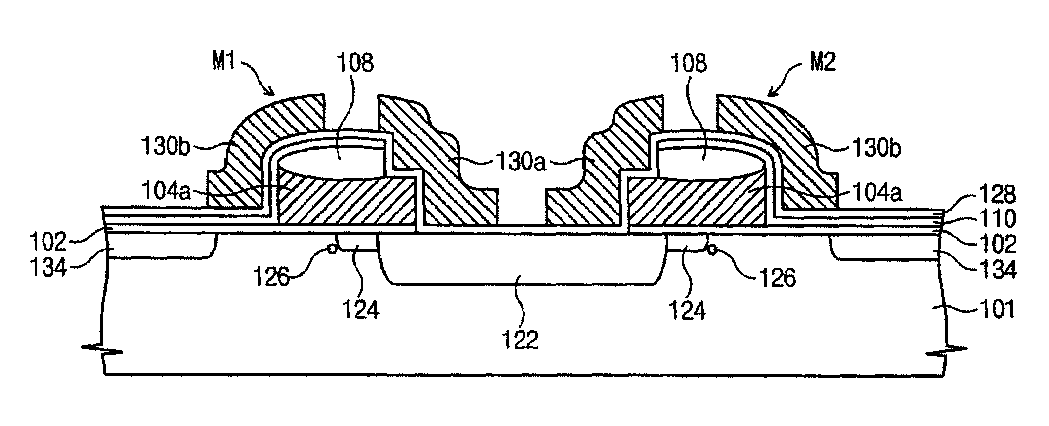 Split gate non-volatile memory devices and methods of forming the same