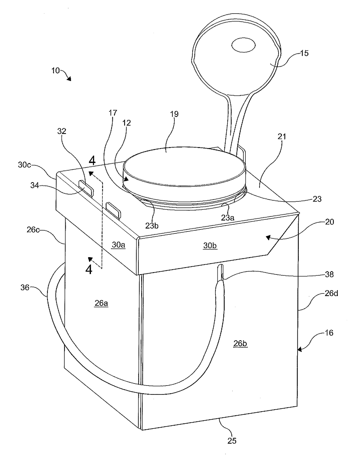 Soup box container