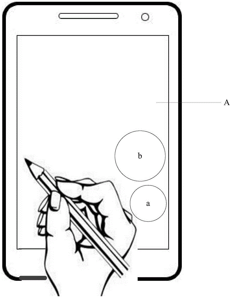 Touch track display method and electronic device