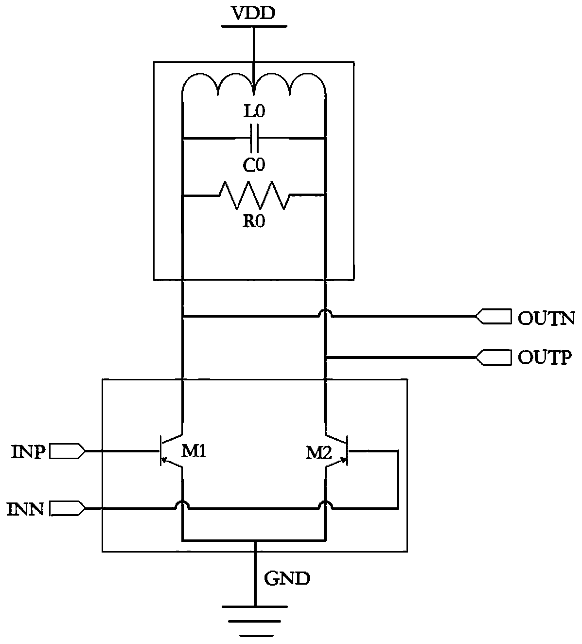 Load structure and radio frequency amplifier formed by same