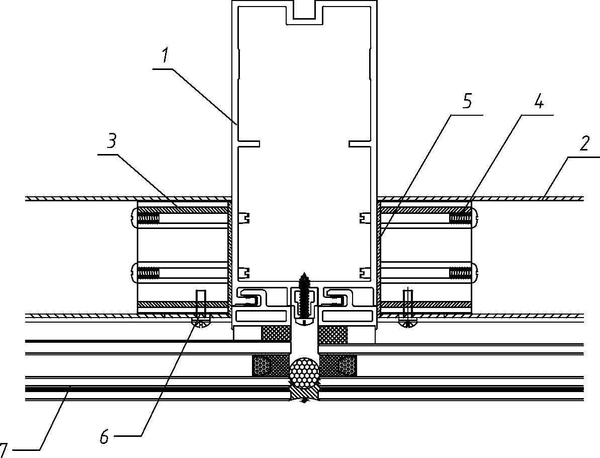 Curtain wall beam column sliding pin connection system