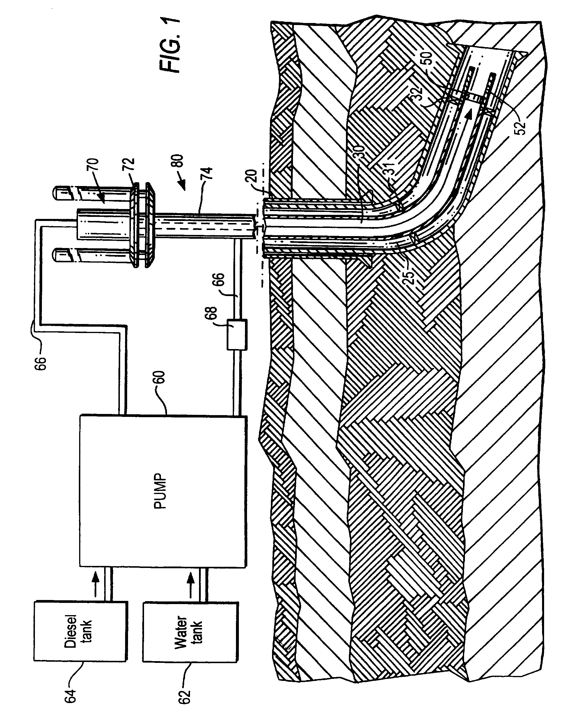 Method for hydraulic rupturing of downhole glass disc