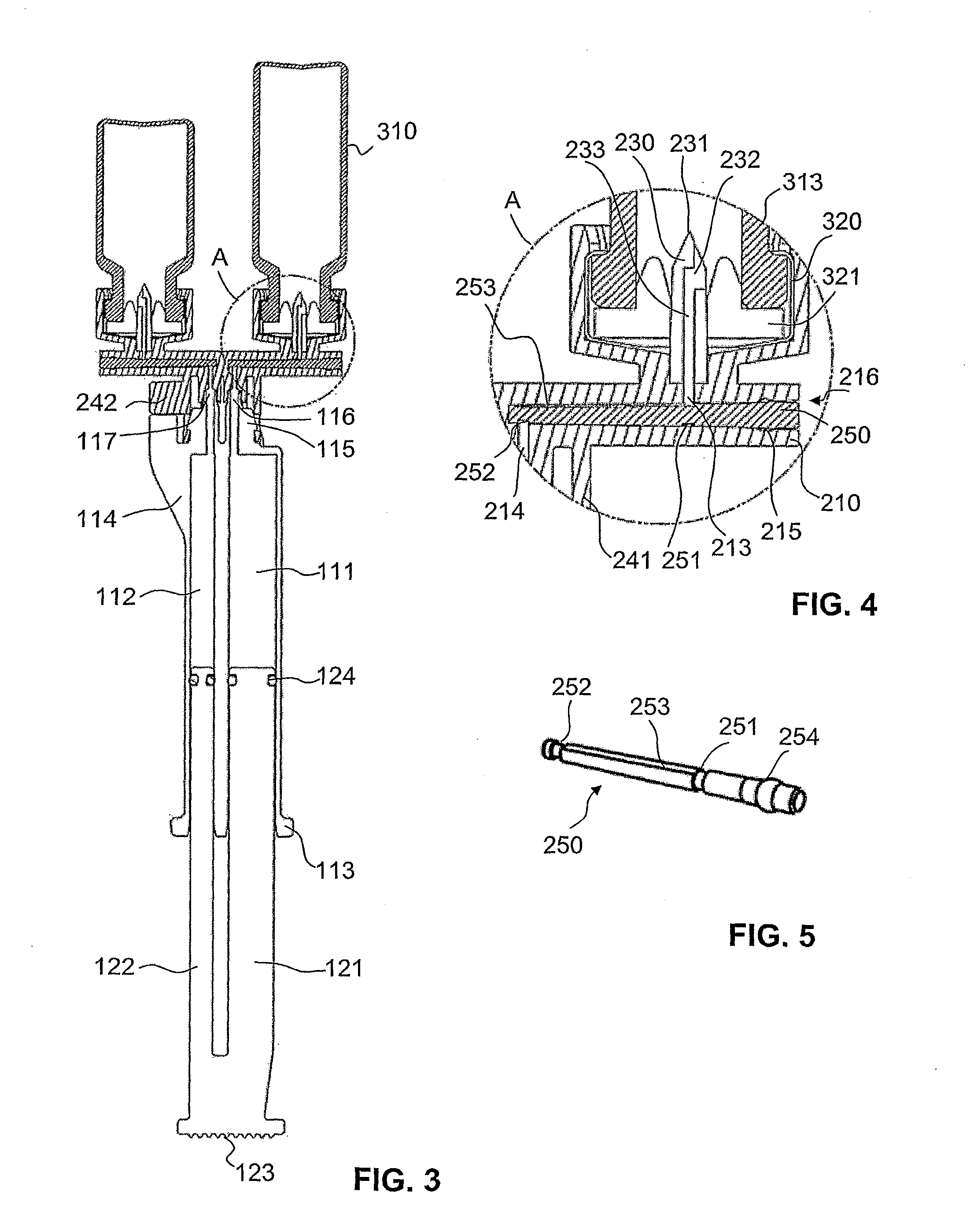 Device for removing a fluid from a vial