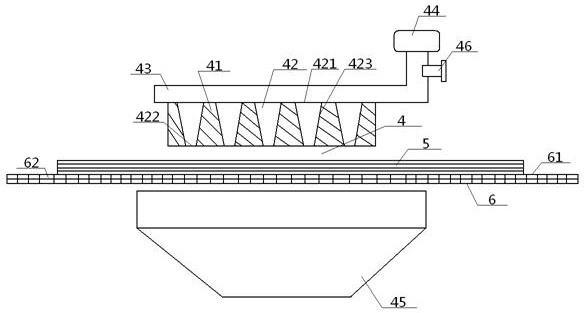 Preparation method of air-jet consolidation antibacterial nonwoven fabric and antibacterial nonwoven fabric