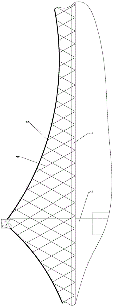 Suspension bridge with high torsional stiffness