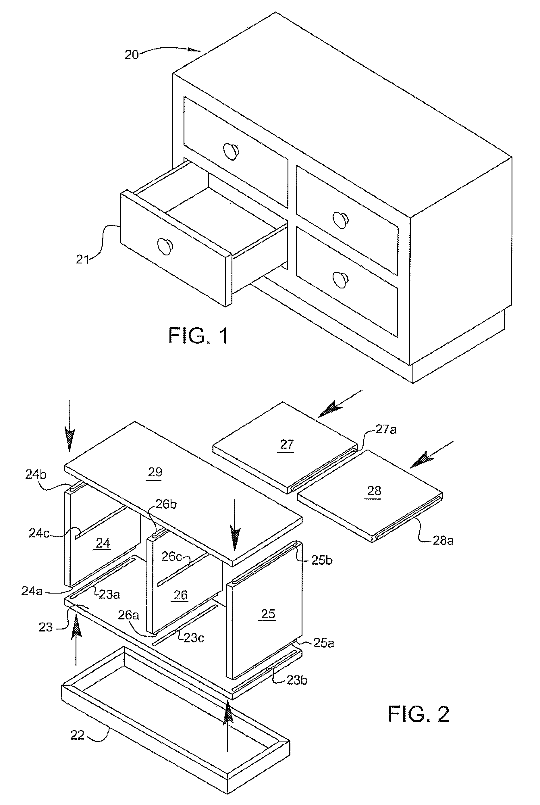 Structure and method of assembly thereof