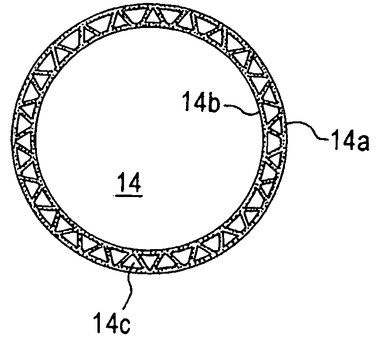 Method for producing a helically shaped, seamless multi-walled cylindrical article