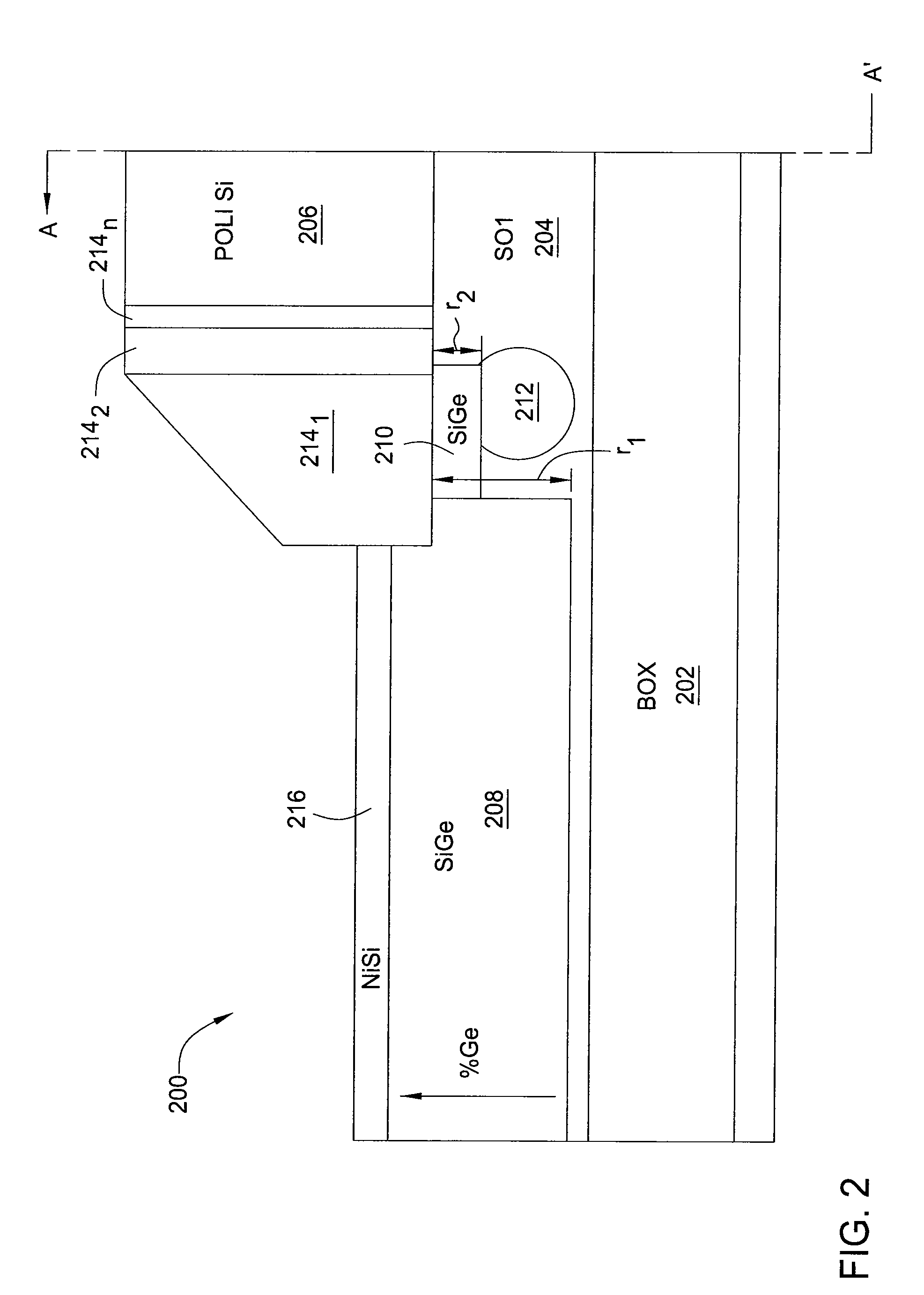 Complementary metal-oxide-semiconductor device with embedded stressor