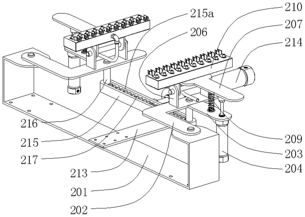 Terminal installation device for hard wire harness