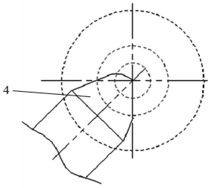 Optical alignment debugging process and optical tool setting device of clamping diamond micro milling cutter