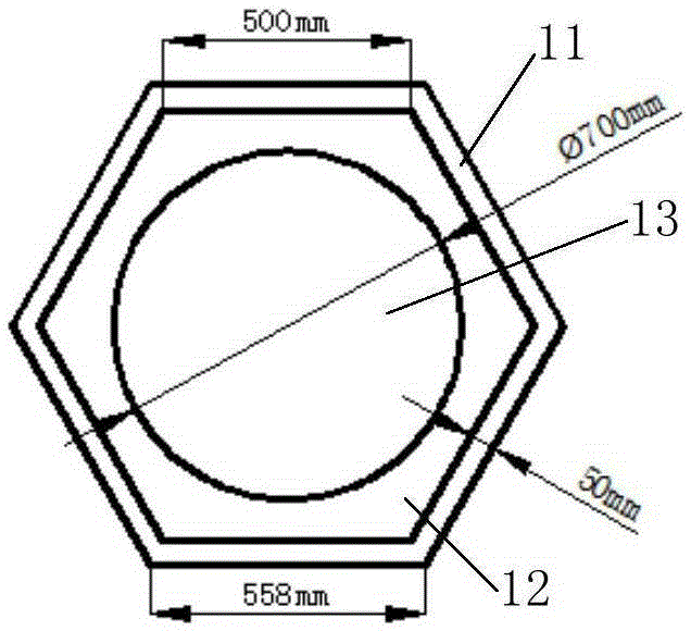 Gully ecological slope protection structure and construction method thereof