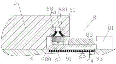 Floating type worktable device for machining