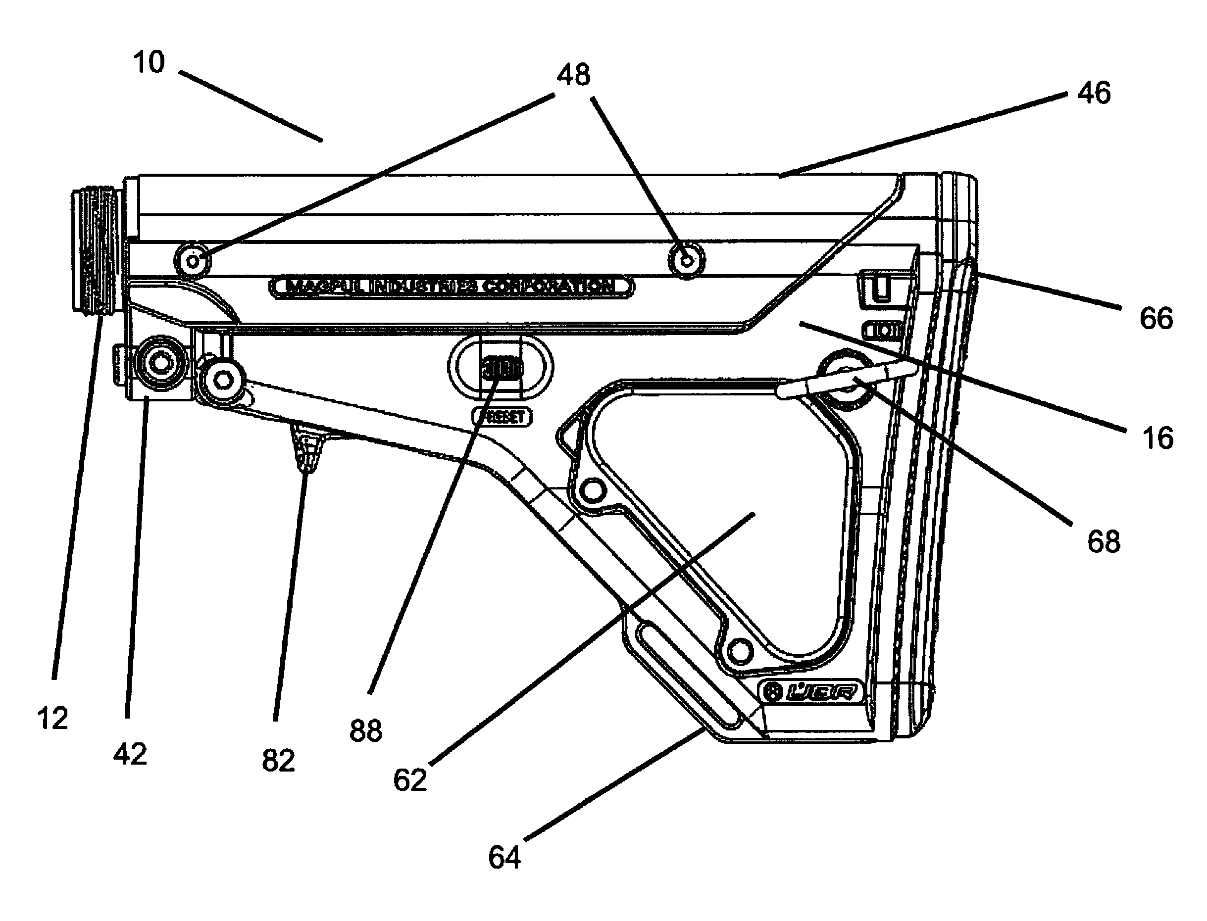 Modular gunstock