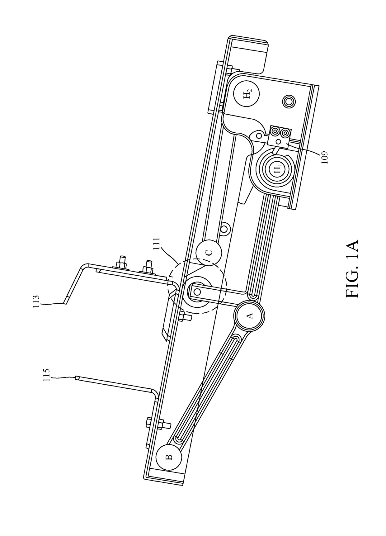 Vehicle Mounted Folding Ladder Rack