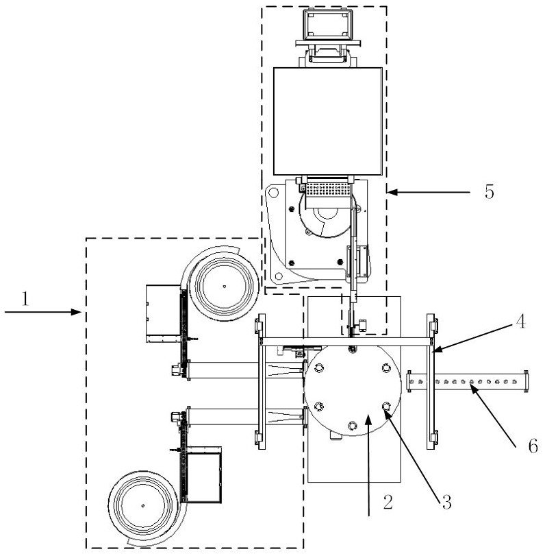 A kind of full complement cylindrical roller bearing assembly equipment and method