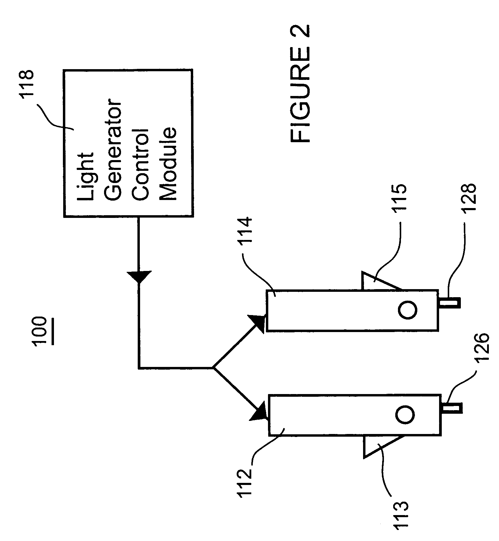 Light/electric probe system and method