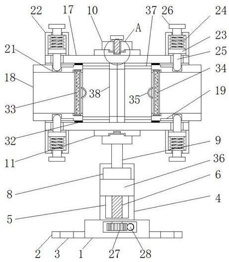 Mounting joint for automobile water pipe