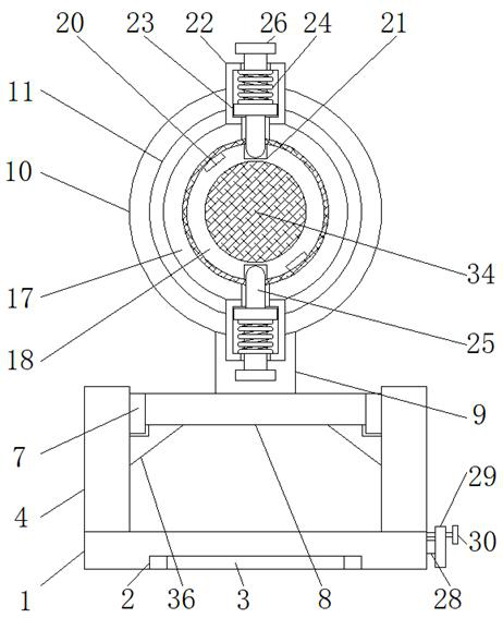 Mounting joint for automobile water pipe