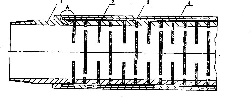 Thermal-prestressed fusion casing for heavy-oil thermal recovery process, and using method thereof