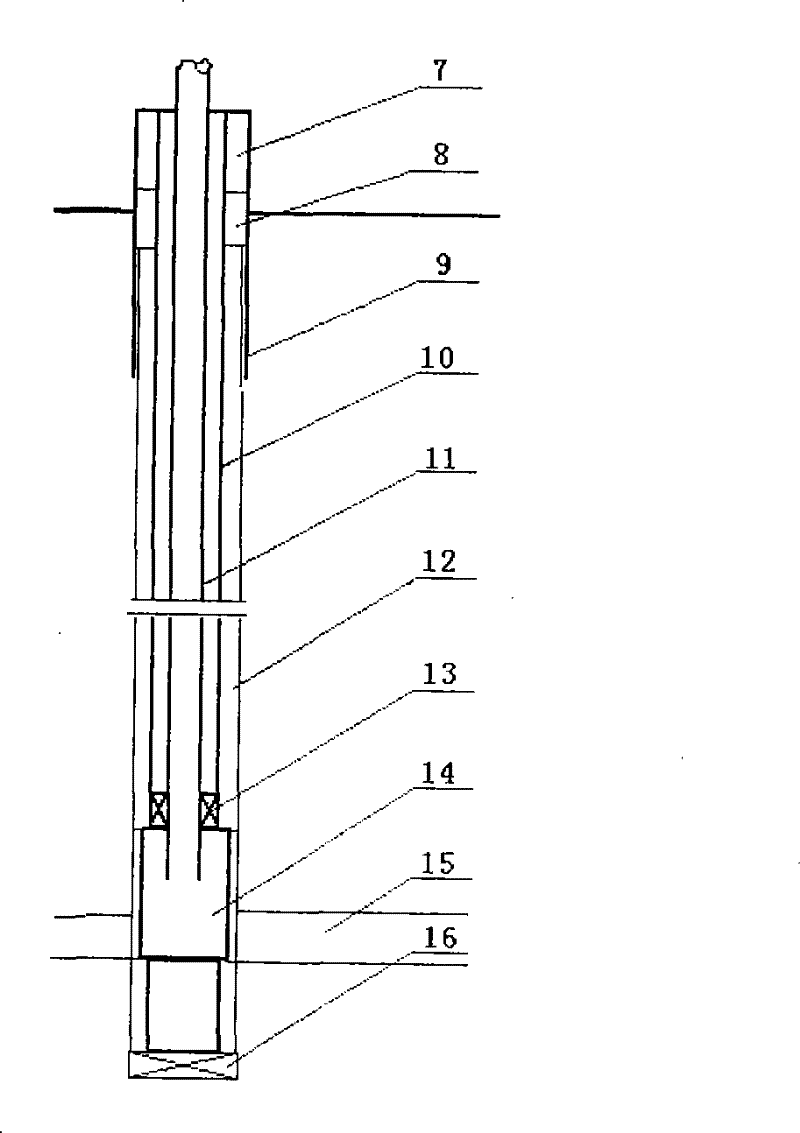 Thermal-prestressed fusion casing for heavy-oil thermal recovery process, and using method thereof