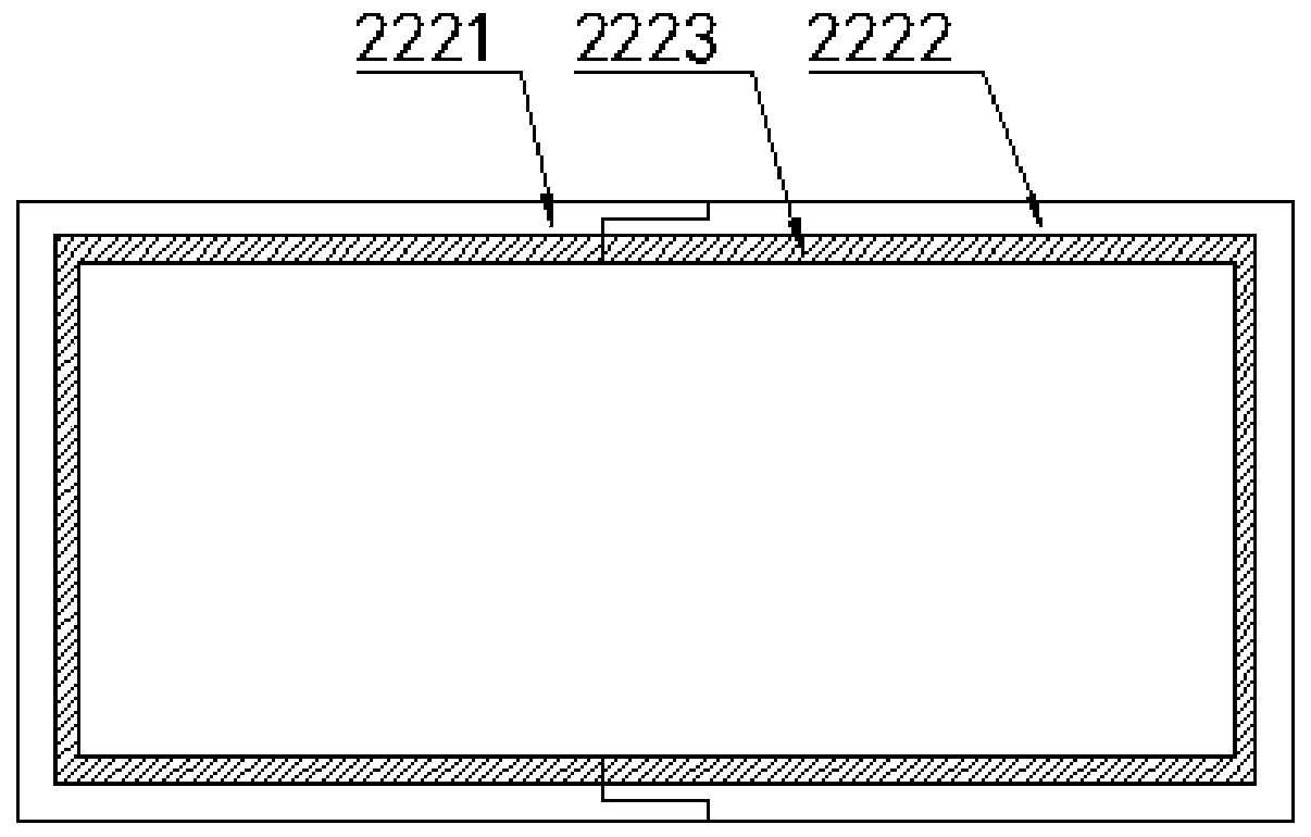Waterproofness detection device for engineering building materials and detection method thereof