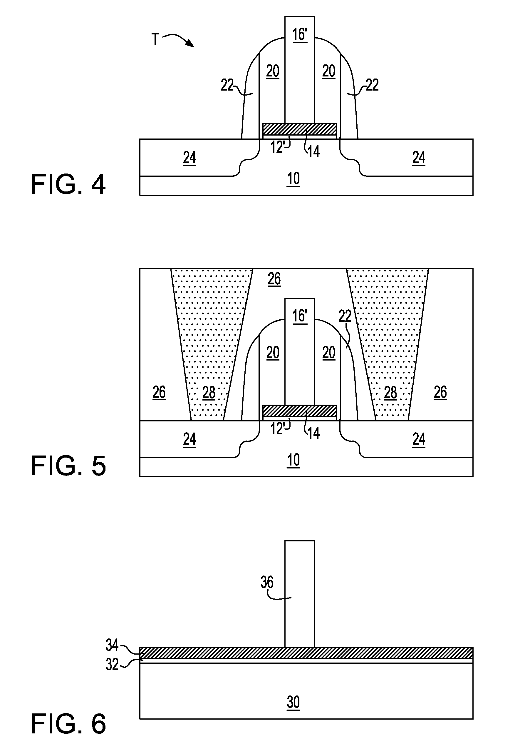 Field effect transistor with inverted t shaped gate electrode and methods for fabrication thereof