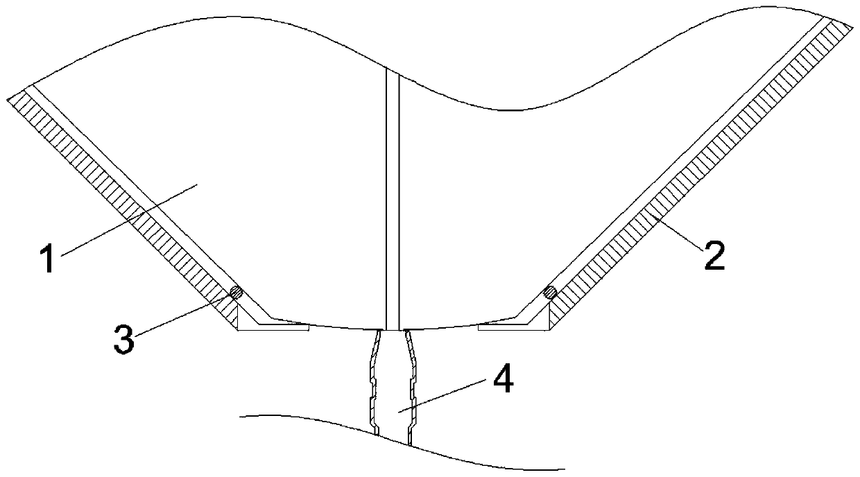 Automobile high-beam and low-beam lamp system