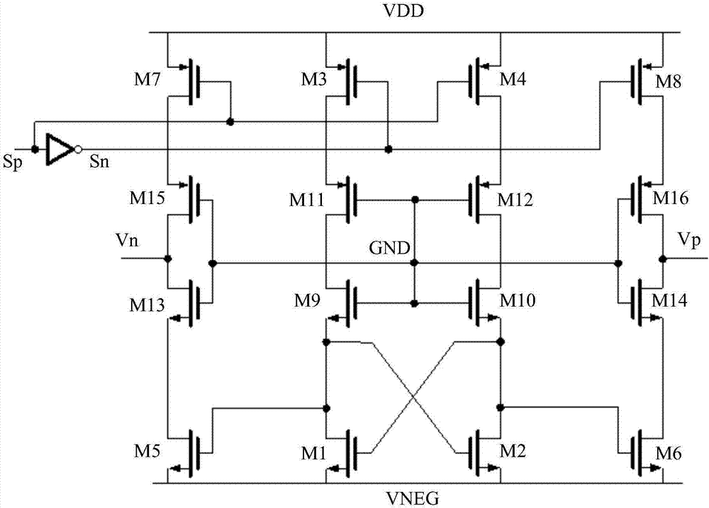 Level switching circuit and method