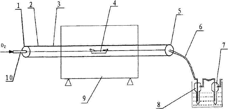 Method for detecting corrosive and harmful gas in insulating material of dry type transformer