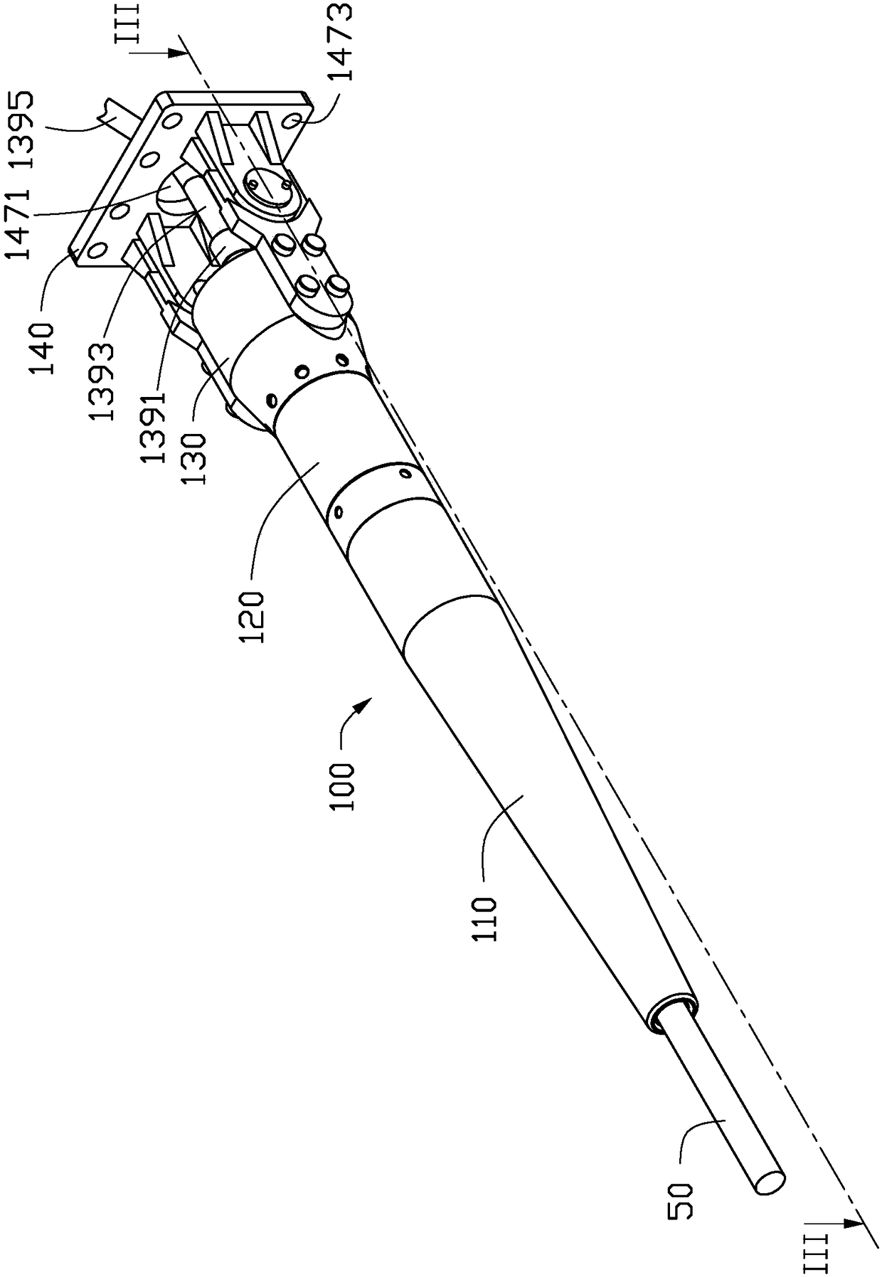 Connector and cable assembly using same