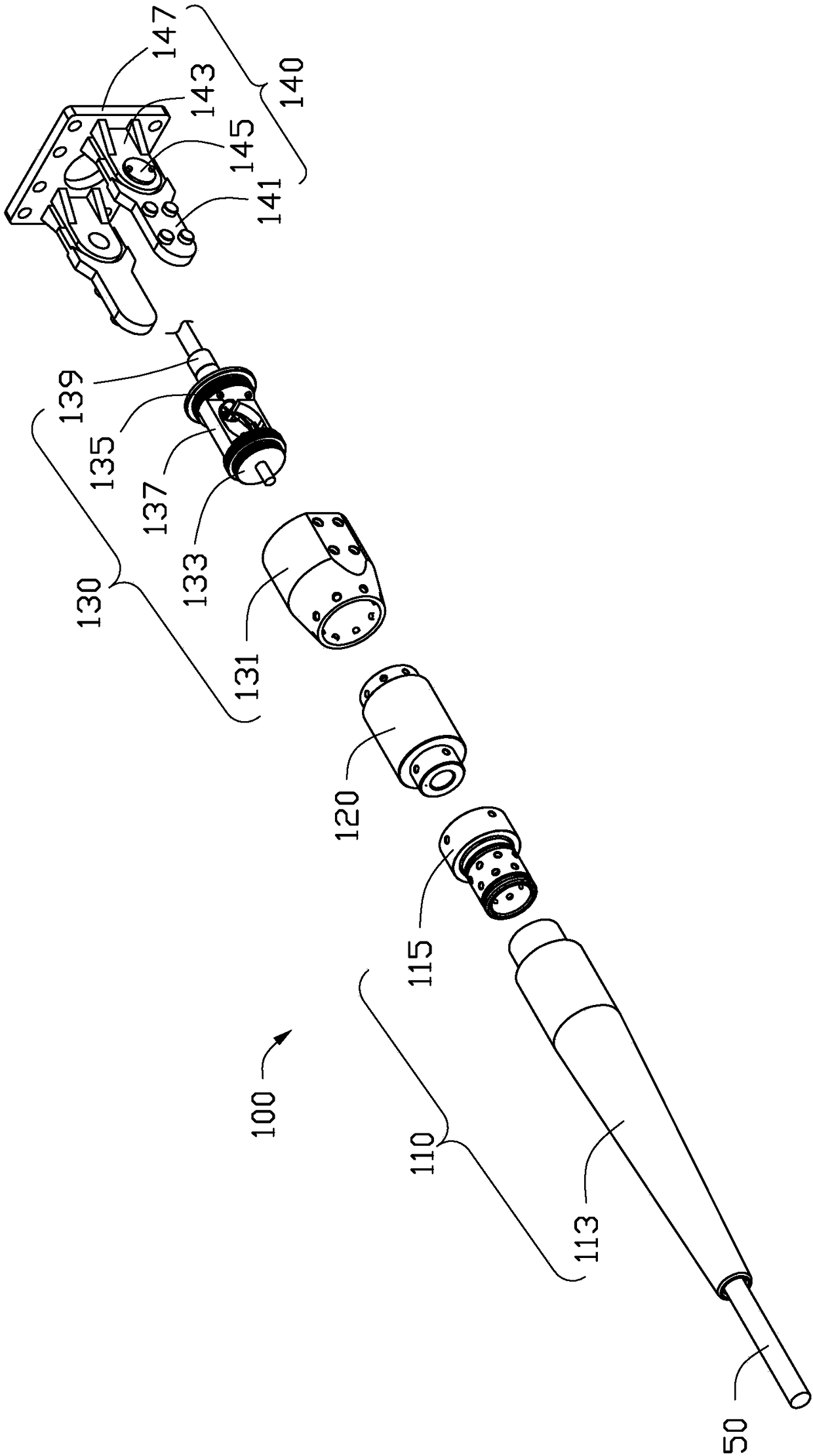 Connector and cable assembly using same