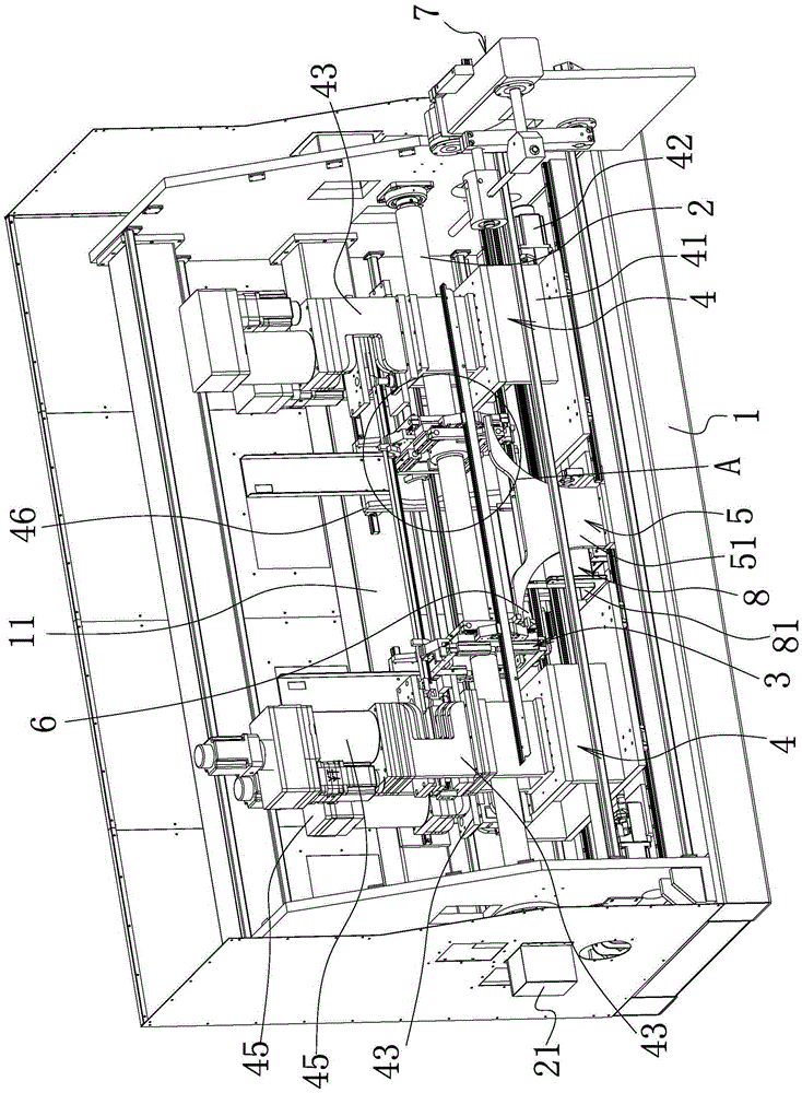 Multi-station integrated processing apparatus for photovoltaic frame