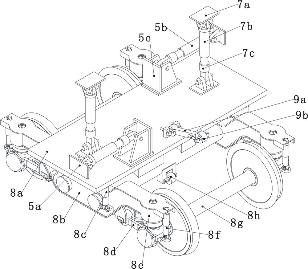 An indoor full-scale test rig for evaluating bogie active suspension control performance