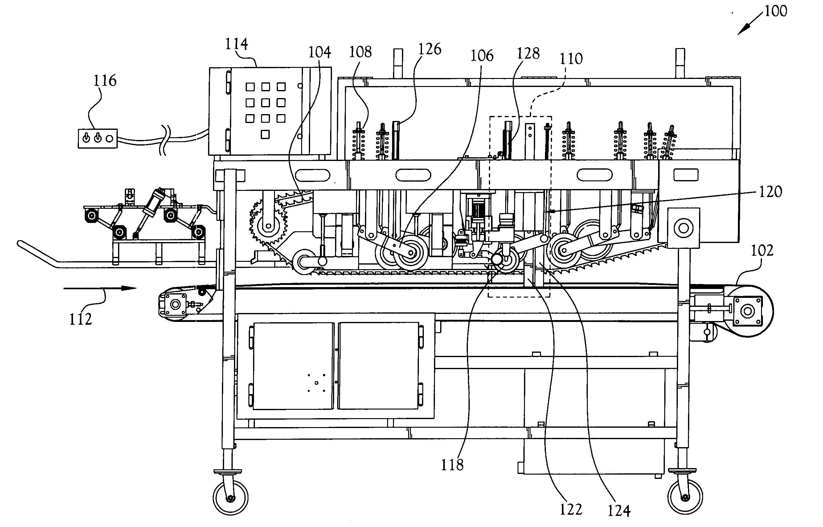 Contour following loin puller apparatus