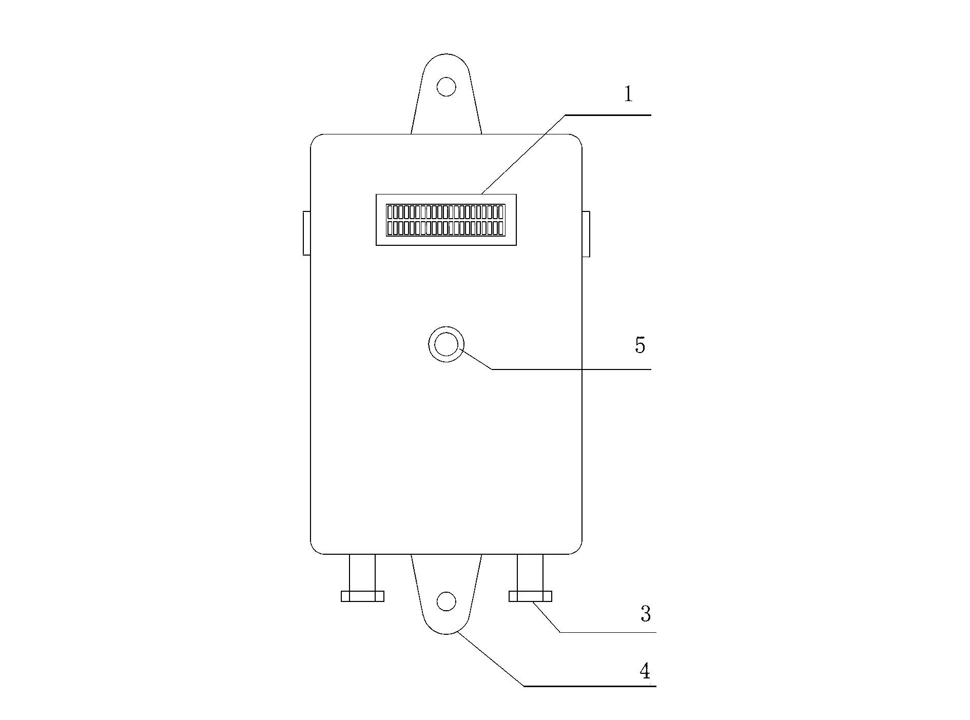 Non-residual voltage monitoring device for gapless metal oxide lightning arresters and measurement method