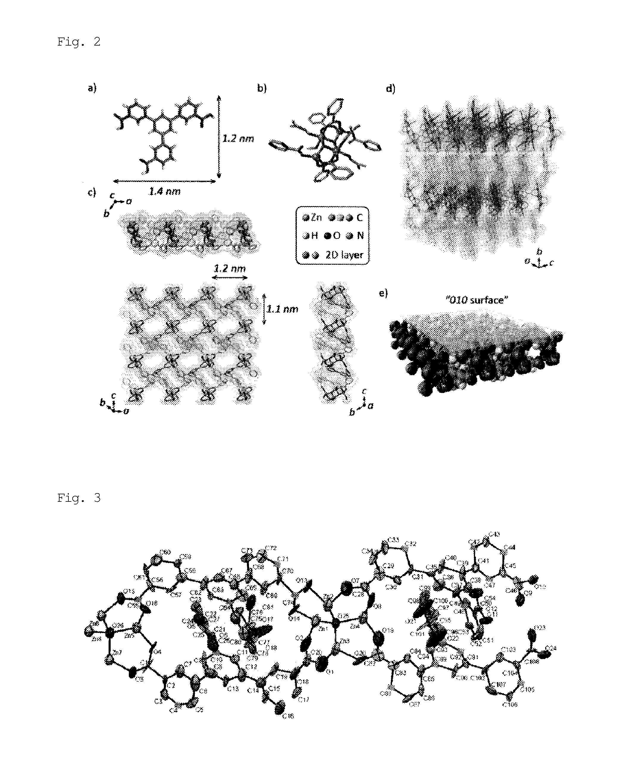 Porous coordination polymer and application therefor