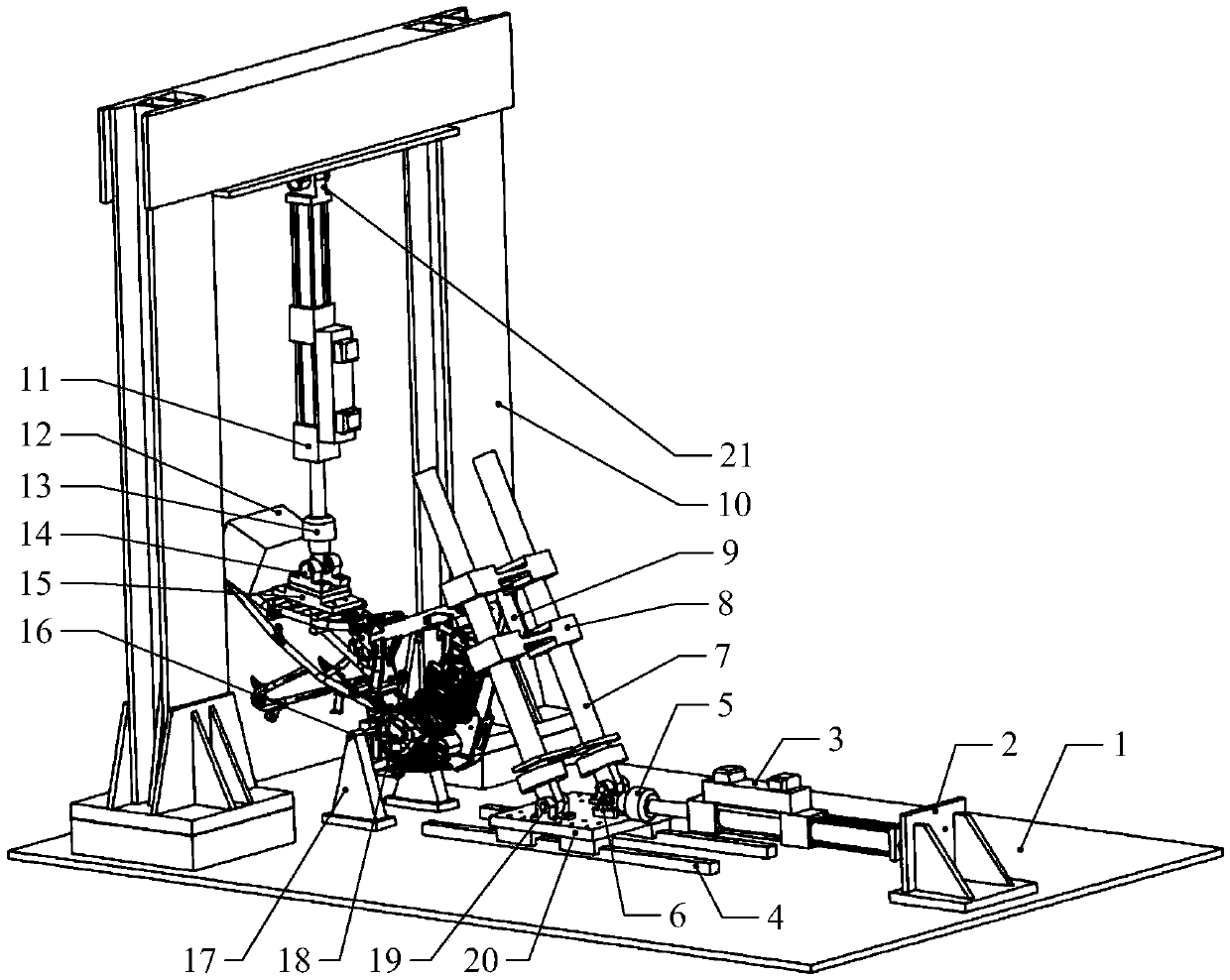 An Indoor Multi-Axis Fatigue Test Method for Motorcycle Frame Controlled by Orthogonal Force